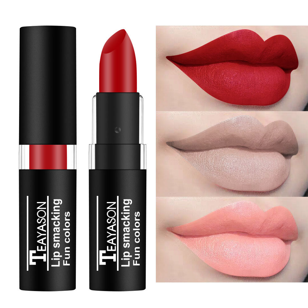 Dark Lipstick White Nude Color Vampire Halloween Creative Makeup Retro